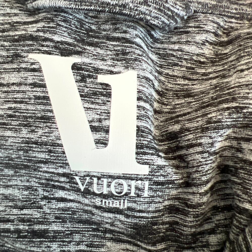 Vuori Halo Performance Hoodie Charcoal Heather Gray Women's Small - Picture 6 of 7